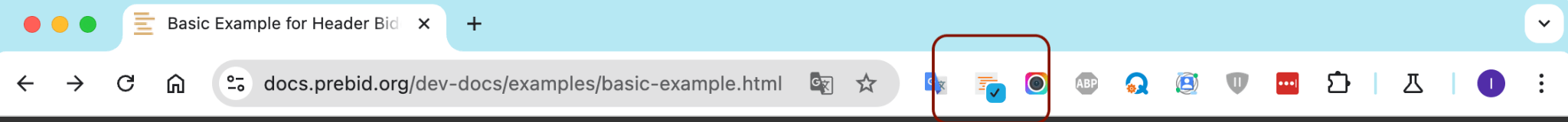 Prebid.jsが実装されているサイト訪問時